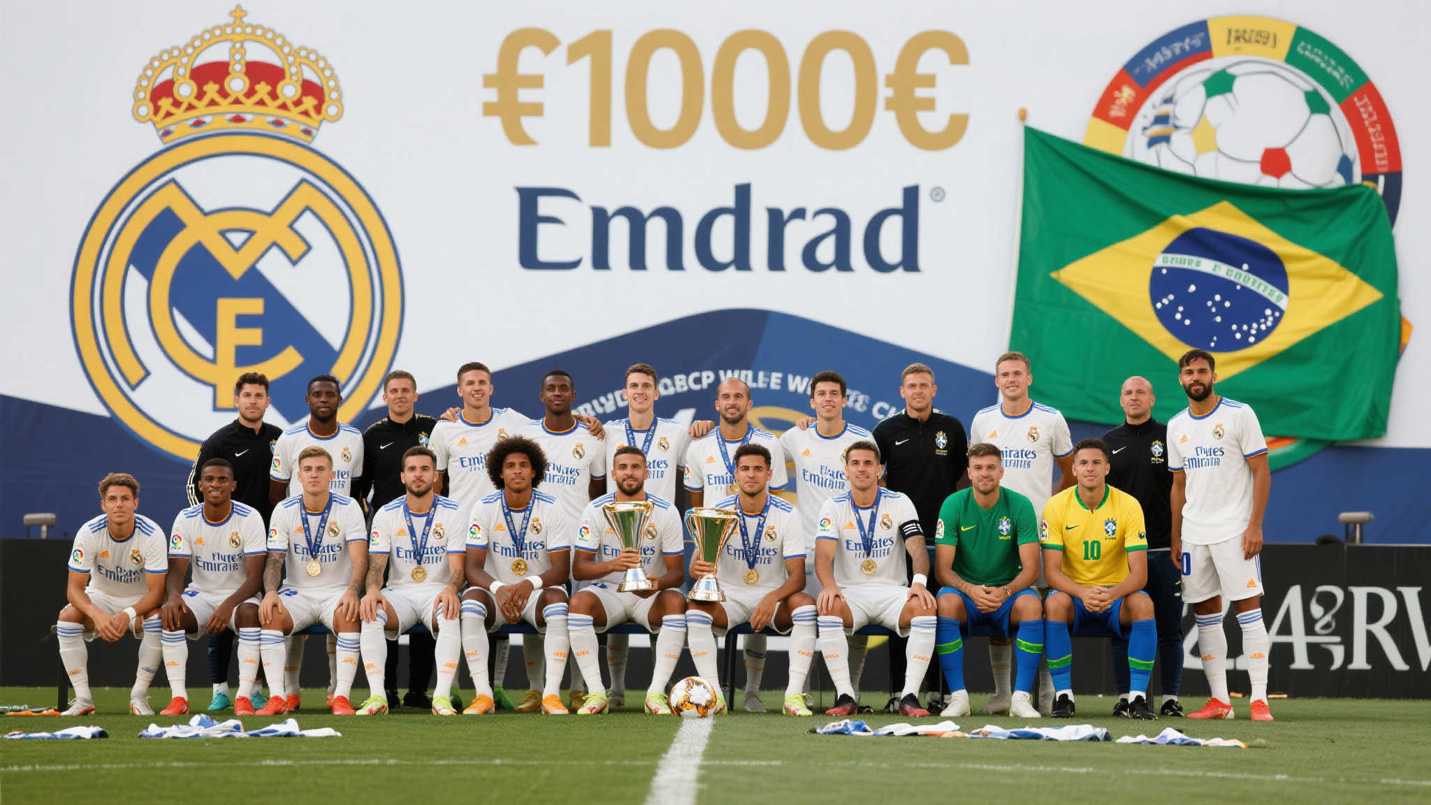 西媒:皇马为世俱杯冠军设百万奖金与两周假期,今夏或对阵巴西队 西媒:皇马为世俱杯冠军设百万奖金与两周假期,今夏或对阵巴西队